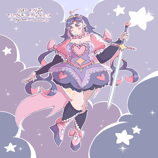 my magical girl original character