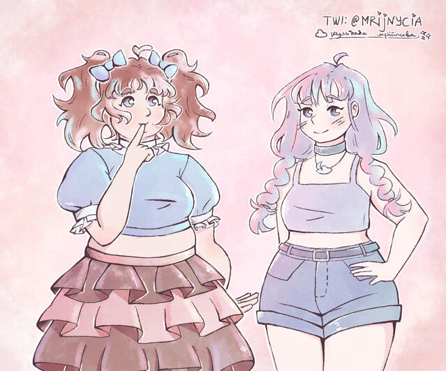 original characters danna and luna